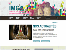 Tablet Screenshot of imga.fr